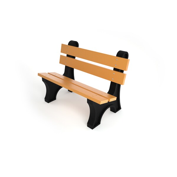 Cedar 4' Colonial Bench